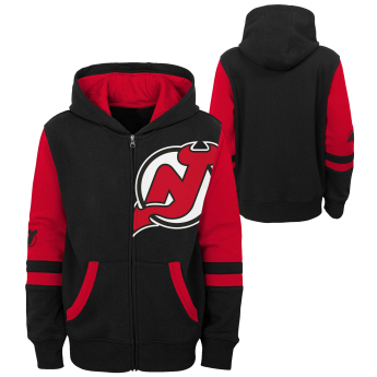 New Jersey Devils hanorac cu glugă pentru copii faceoff colorblocked fleece full-zip