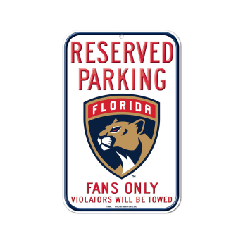 Florida Panthers semn pe perete Reserved Parking Sign