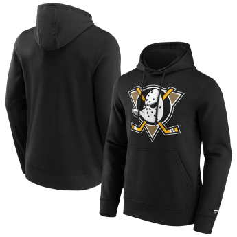 Anaheim Ducks hanorac de bărbați cu glugă Primary Logo Graphic Hoodie black