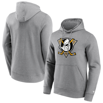 Anaheim Ducks hanorac de bărbați cu glugă Primary Logo Graphic Hoodie grey