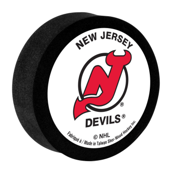 New Jersey Devils puc din spumă White Sher-Wood