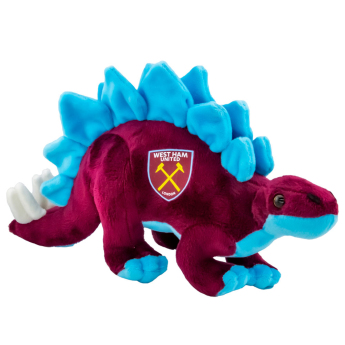 West Ham United Stegosaurus de pluș claret and blue