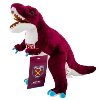 West Ham United dinozaur de pluș T-Rex