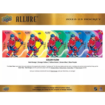 NHL cutii Cărți de hochei NHL 2022-23 Upper Deck Allure Blaster Box