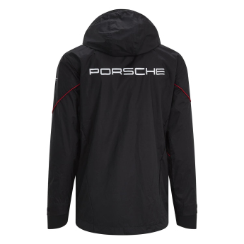 Porsche Motorsport geacă de bărbați cu glugă Rain black 2021