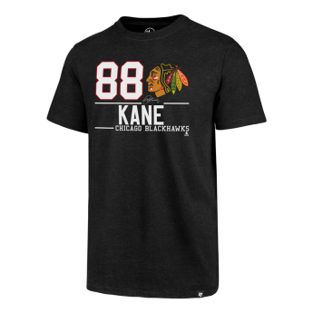 Chicago Blackhawks tricou de bărbați Patrick Kane #88 Player Name 47 Club Tee