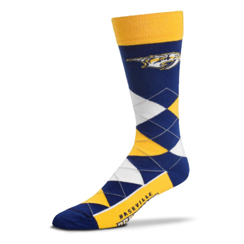 Nashville Predators articole graphic argyle lineup socks