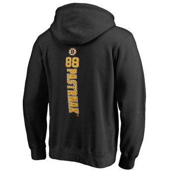 Boston Bruins hanorac de bărbați cu glugă David Pastrňák #88 Backer Pullover Hoodie