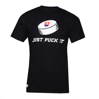 Echipa națională de hochei tricou de bărbați Slovakia Just puck it