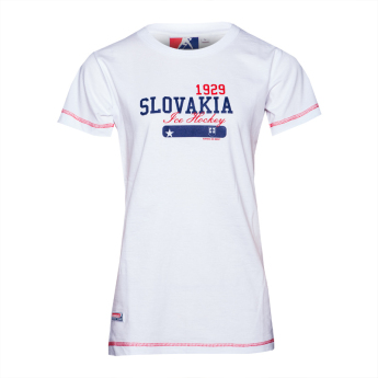 Echipa națională de hochei tricou de dama Slovakia Stars white