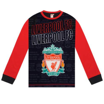 FC Liverpool pijamale de copii Long Text