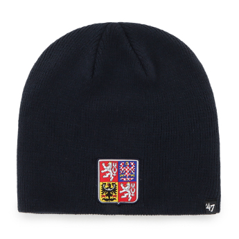 Echipa națională de hochei căciulă de iarnă Czech Republic 47 Beanie Navy