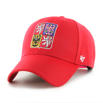 Echipa națională de hochei șapcă de baseball Czech Republic 47 MVP SNAPBACK Red