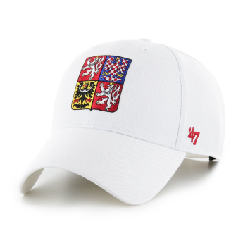 Echipa națională de hochei șapcă de baseball Czech Republic 47 MVP SNAPBACK White