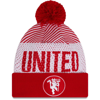 Manchester United căciulă de iarnă Engineered Cuff Red