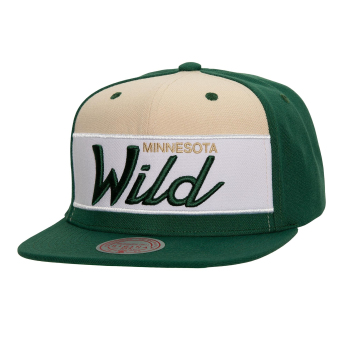 Minnesota Wild șapcă flat Retro Sport Snapback Vintage