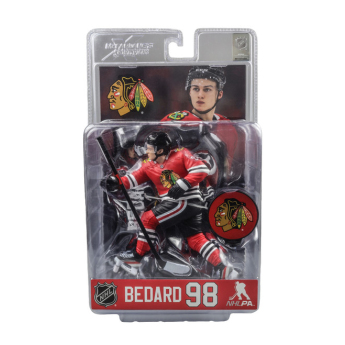 Chicago Blackhawks figurină Connor Bedard #98 Figure SportsPicks