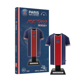 Paris Saint Germain Model metalic 3D Retro Jersey Kit