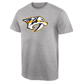 Nashville Predators tricou de bărbați Primary Logo T-Shirt - Ash