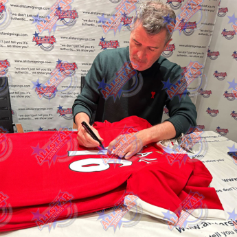 Legende tricou înrămat Manchester United FC 2020-2022 Keane Signed Shirt (Framed)