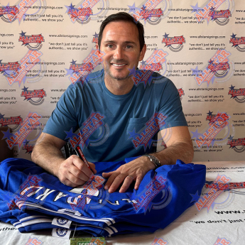 Legende tricouri de fotbal în ramă Chelsea FC 2000 Lampard & Terry Signed Shirts (Dual Framed)