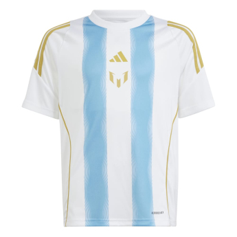 Lionel Messi tricou de fotbal pentru copii MESSI Jersey white