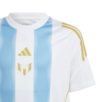 Lionel Messi tricou de fotbal pentru copii MESSI Jersey white