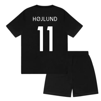 Manchester United pijamale de copii Crest Hojlund