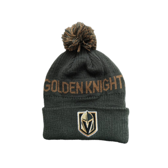 Vegas Golden Knights căciula de iarnă pentru copii Cufed Knit With Pom