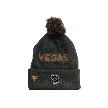 Vegas Golden Knights căciula de iarnă pentru copii Cufed Knit With Pom