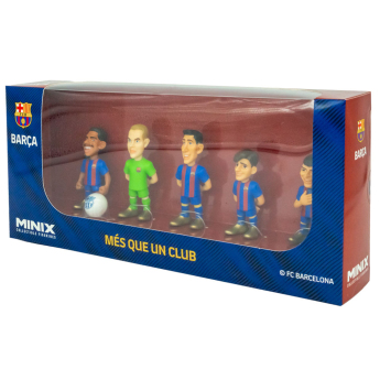 FC Barcelona set 5 figurine MINIX