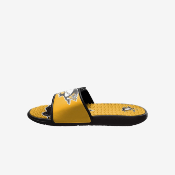 Pittsburgh Penguins papuci de bărbați Colorblock Slipper