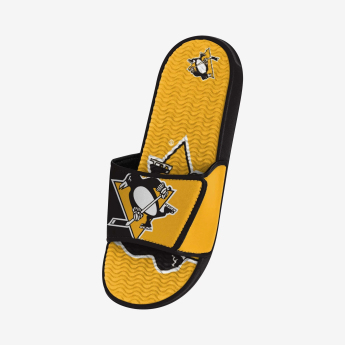 Pittsburgh Penguins papuci de bărbați Colorblock Slipper