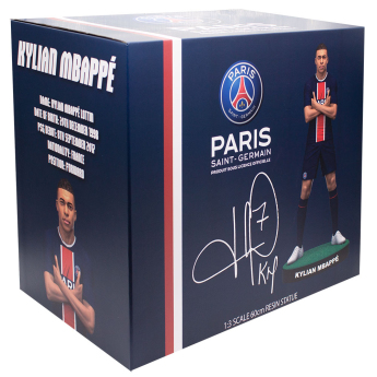 Paris Saint Germain statuie din răşină Football´s Finest Kylian Mbappe Premium Statue