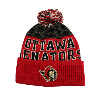 Ottawa Senators căciula de iarnă pentru copii Puck Pattern Cuffed