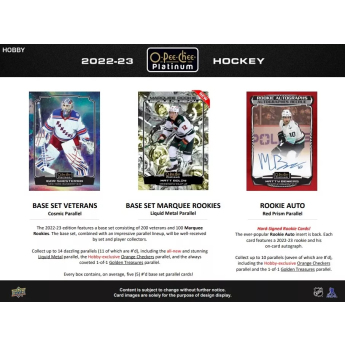 NHL cutii Cărți de hochei NHL 2022-23 Upper Deck O-Pee-Chee Platinum Hobby Box
