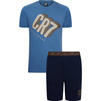 Cristiano Ronaldo pijamale de bărbați Short blue