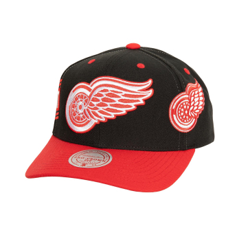 Detroit Red Wings șapcă flat Overbite Pro Snapback Vntg