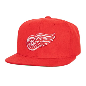 Detroit Red Wings șapcă flat Sweet Suede Snapback Vntg red