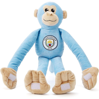 Manchester City maimuță umpluta Plush Hanging Monkey
