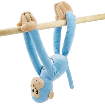 Manchester City maimuță umpluta Plush Hanging Monkey