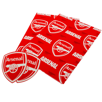 FC Arsenal hârtie de împachetat 2 pcs Text Gift Wrap