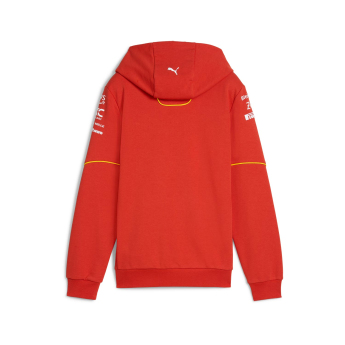 Ferrari hanorac cu glugă pentru copii Driver Hoody red F1 Team 2024