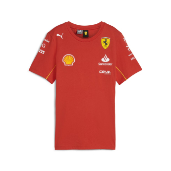 Ferrari tricou de dama Driver red F1 Team 2024