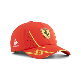 Ferrari șapcă de baseball Driver Sainz red F1 Team 2024