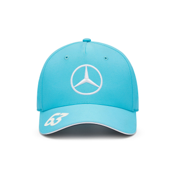 Mercedes AMG Petronas șapcă de baseball pentru copii Driver George Russell blue F1 Team 2024