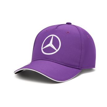 Mercedes AMG Petronas șapcă de baseball pentru copii Driver Lewis Hamilton purple F1 Team 2024