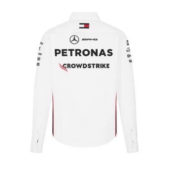 Mercedes AMG Petronas cămașă de bărbați Driver White F1 Team 2024