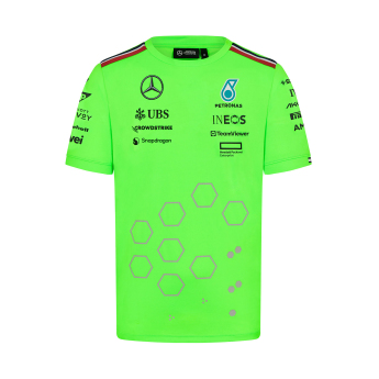 Mercedes AMG Petronas tricou de bărbați Set Up green F1 Team 2024