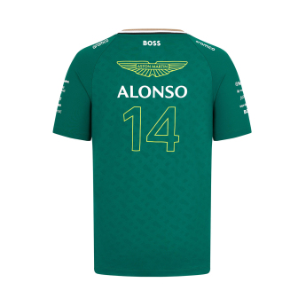 Aston Martin tricou de copii Fernando Alonso green F1 Team 2024